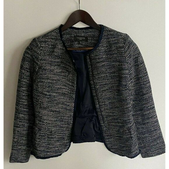 Talbots Petite Tweed Jacket Size 2P - Picture 2 of 8